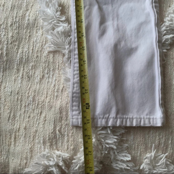 Abercrombie Y2K Lowrise White Jeans - Picture 5 of 9